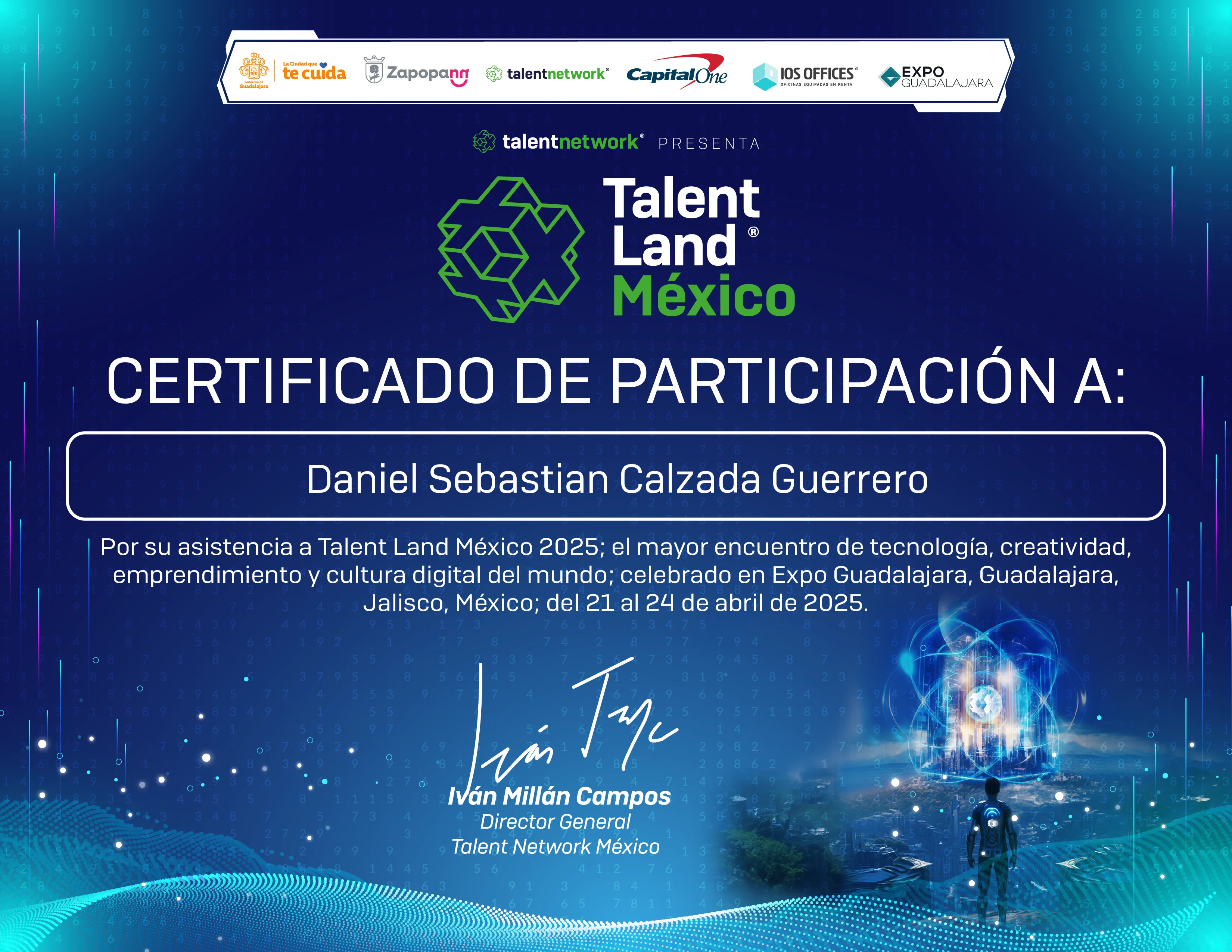 Certificado Talent Land